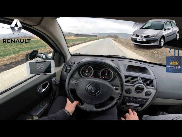 Renault Megane 2 1.5 dCi 2006 [106HP] - POV Test Drive 