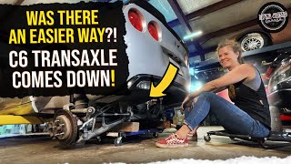 C6 Transaxle made us EARN IT! Transmission rebuild Pt 1