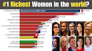 Richest Women in the World (1980–2026) 💰 Queens of Billionaire Wealth!