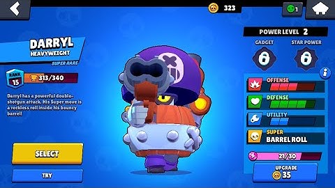 Brawl Stars - Gameplay Walkthrough Part 2 Darryl: Brawl Ball (iOS, Android)