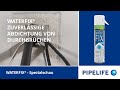 Zuverlässige Abdichtung von Durchbrüchen mit WATERFIX-Spezialschaum