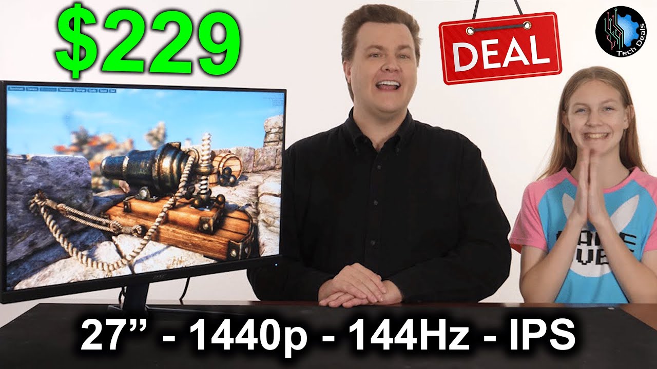 Acer Nitro Gaming Monitor — 27 1440p 144Hz IPS — $229 — Worth