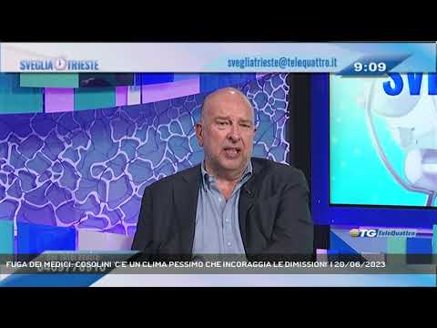 FUGA DEI MEDICI: COSOLINI 'C'E' UN CLIMA PESSIMO CHE INCORAGGIA LE DIMISSIONI' | 20/06/2023