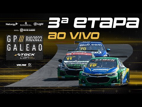 STOCK CAR 2022 AO VIVO | 3º ETAPA GP Galeão - 1º e 2º PROVAS