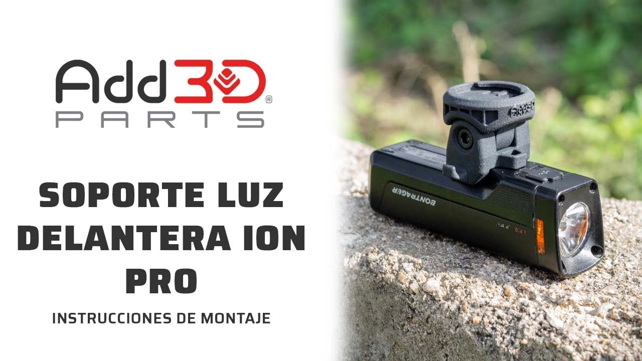 Soporte Luz Delantera BONTRAGER ION PRO (Montaje) / Add3D Parts