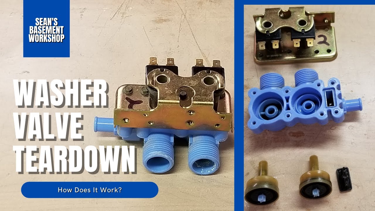 Washer Valve Teardown Washer Inlet Valve Teardown How It s Made 