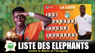 Côte d'Ivoire:  La liste d'Emerse FAE contre l'Uruguay et le Bénin