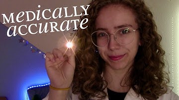 ASMR Medically Accurate Cranial Nerve Exam 2.0 🩺✨ BUT everything is WRONG???