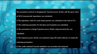 LAB 2 - T-JUNCTION POWER DIVIDER