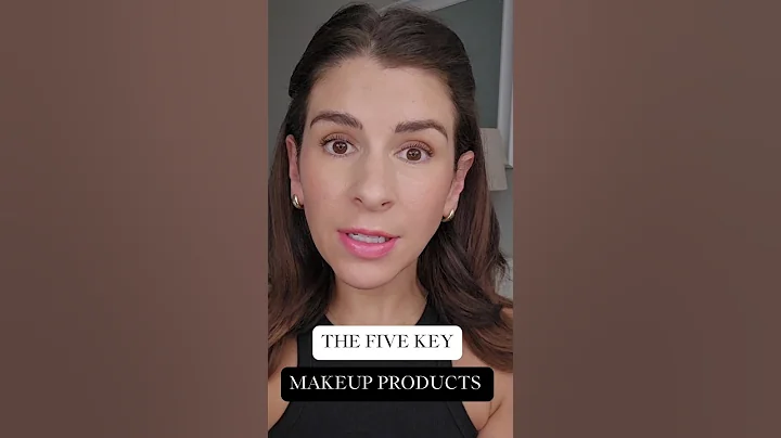 The Only 5 Makeup Products You Need. #easymakeup #makeup #makeuproutine #beginnermakeup