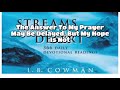 STREAMS IN THE DESERT-Christian Devotional-June 16th-Answer To My Prayer May Be Delayed - Hope Isn't