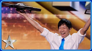 Tani gives LONGEST audition in HISTORY with drone tricks | Auditions | BGT 2024 by Britain's Got Talent 437,851 views 13 days ago 5 minutes, 59 seconds