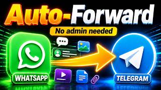 Details How to Auto-Forward WhatsApp Messages to Telegram (No Admin) | 2026 Update