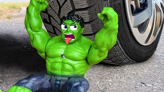 Epic Experiment Crushing Hulk Toys Under A Tire Surprising Results