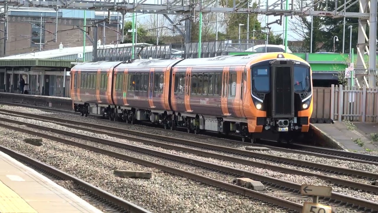 NEW West Midlands Railway Class 730, 730006 on test at Tamworth , 5Q04 Nuneaton - Crewe 06.04.22.