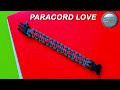 TOP 3 How To Make Paracord Bracelet Stitched Hearts Solomon Bracelet Paracord DIY Tutorial