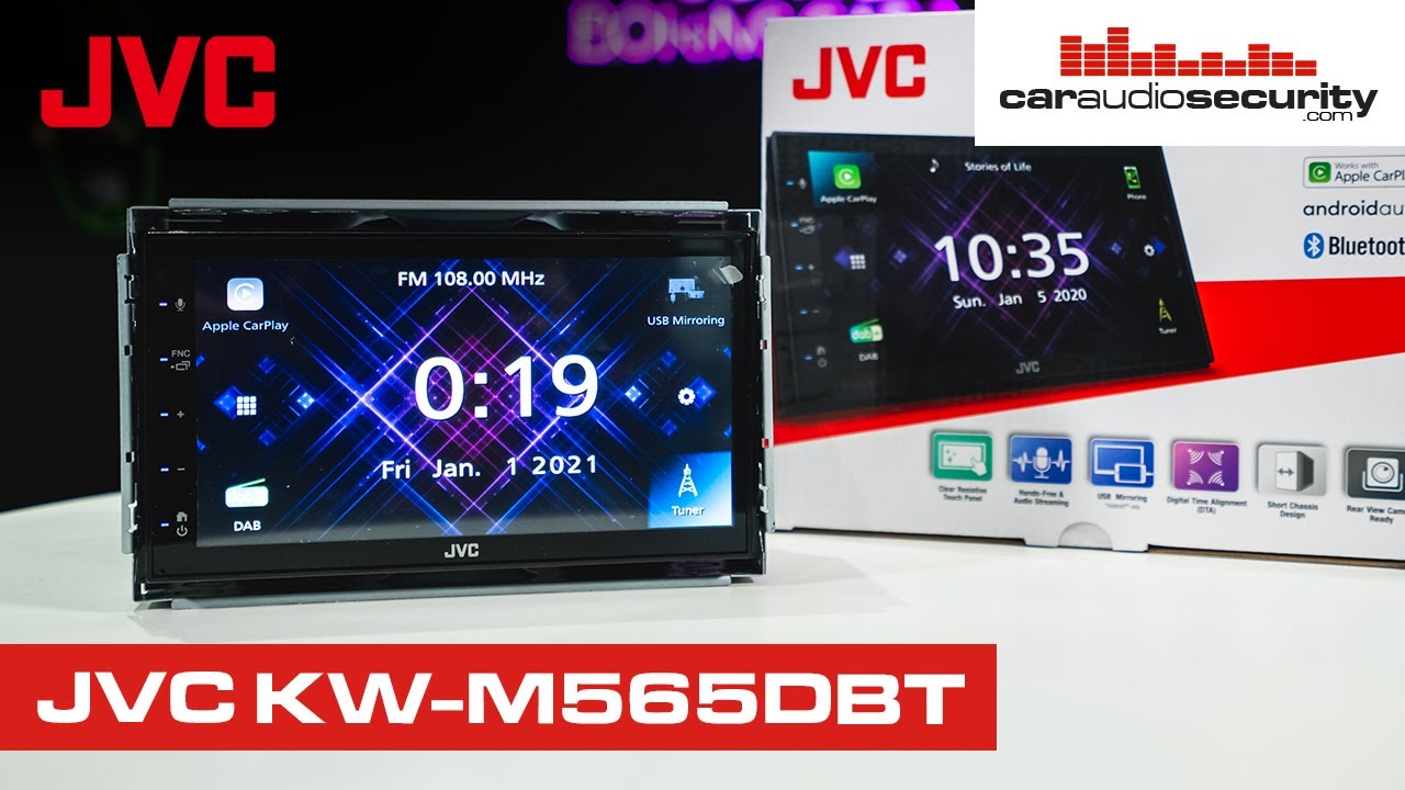 JVC KWM565DBT Doppel-DIN Autoradio Moniceiver