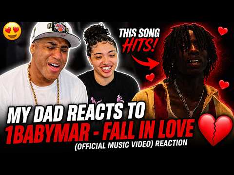 MY DAD REACTS TO 1BabyMar - Fall In Love (Official Music Video) REACTION