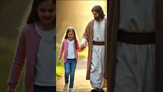 Miracle! A Young Girl Walks for the First Time with Jesus #shorts