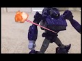 Stop Motion Transformers HOIST vs SHOCKWAVE