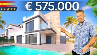 Luxury Villa for Sale in Playa Honda | 4 Bedrooms, Pool, Garden & Near the Sea