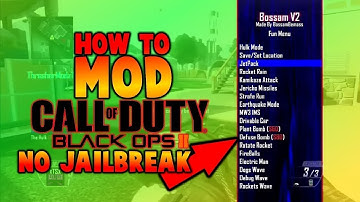 How To Mod Call Of Duty Black Ops 2 (NO JAILBREAK) (PS3/Xbox/PC) 2018