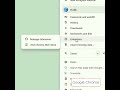 Google Chrome Manage Extensions