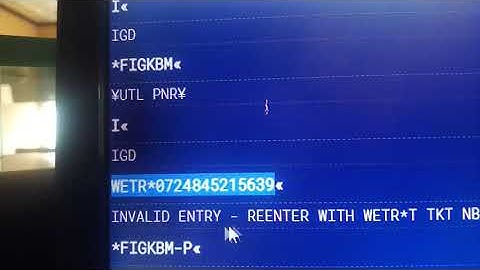 How To Open UTL PNR