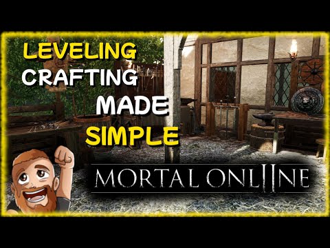 Do THIS with unneeded CRAFTED items in Mortal Online 2 | Crafting Guide | New Player Guide | MO2 |