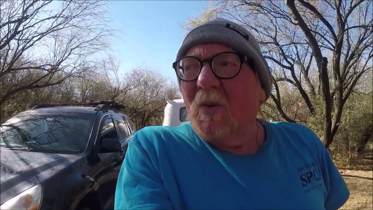 Camping at Patagonia Lake State Park , AZ.