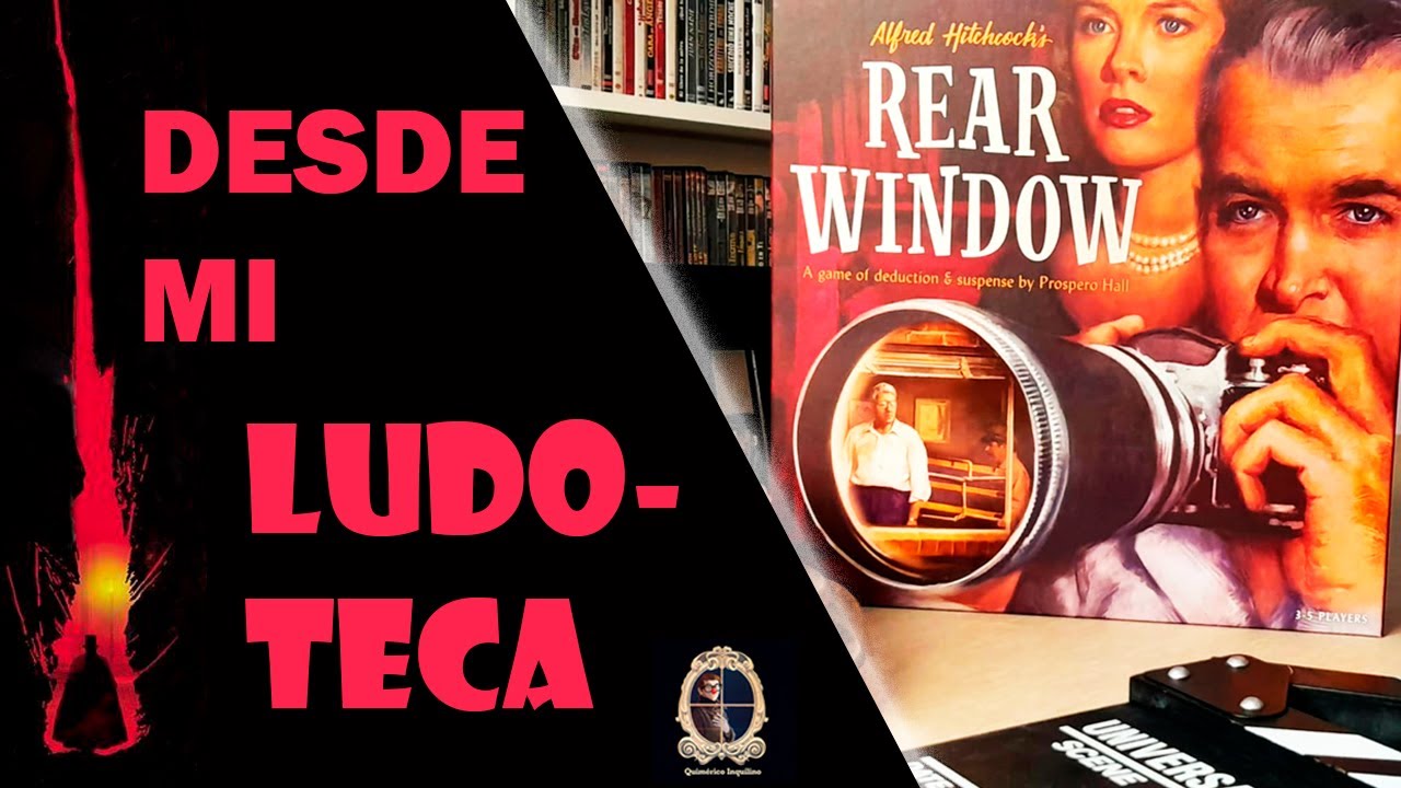 Rear Window, el juego de mesa inspirado en Hitchcock | ¿Se queda o no se queda?