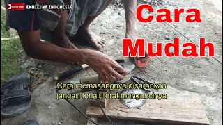 Cara Melepas mata Gerinda yang Susah / dan cara memasang