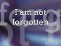 Israel - I Am Not Forgotten lyrics