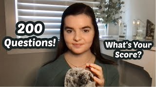 ASMR Whispering 200 General Knowledge Trivia Questions | How Many Can You Get? screenshot 5