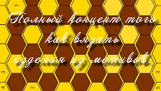 #378–0. Плед из 6-иугольников. Полный концепт, расчёты.