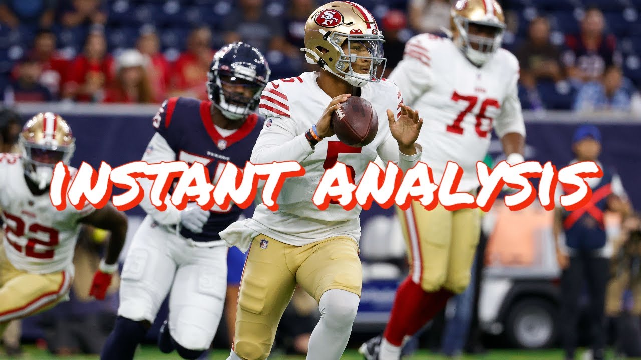 Instant Analysis Of The 1st Half Of The 49ers Preseason Game Against instant-analysis-of-the-1st-half-of-the-49ers-preseason-game-against