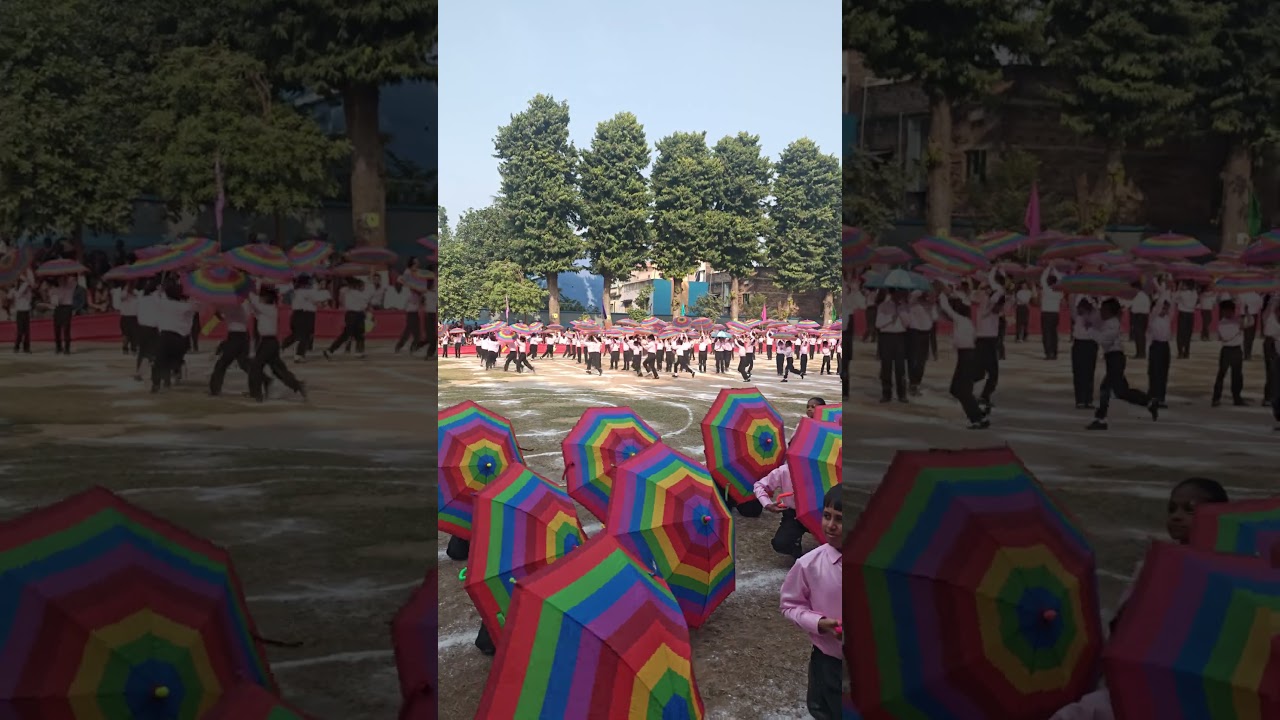 Umbrella Drill- Sports Day NDA Jamalpur