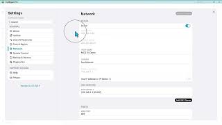 CTI | Crestron Home & Configure Pro 2 Settings Menu