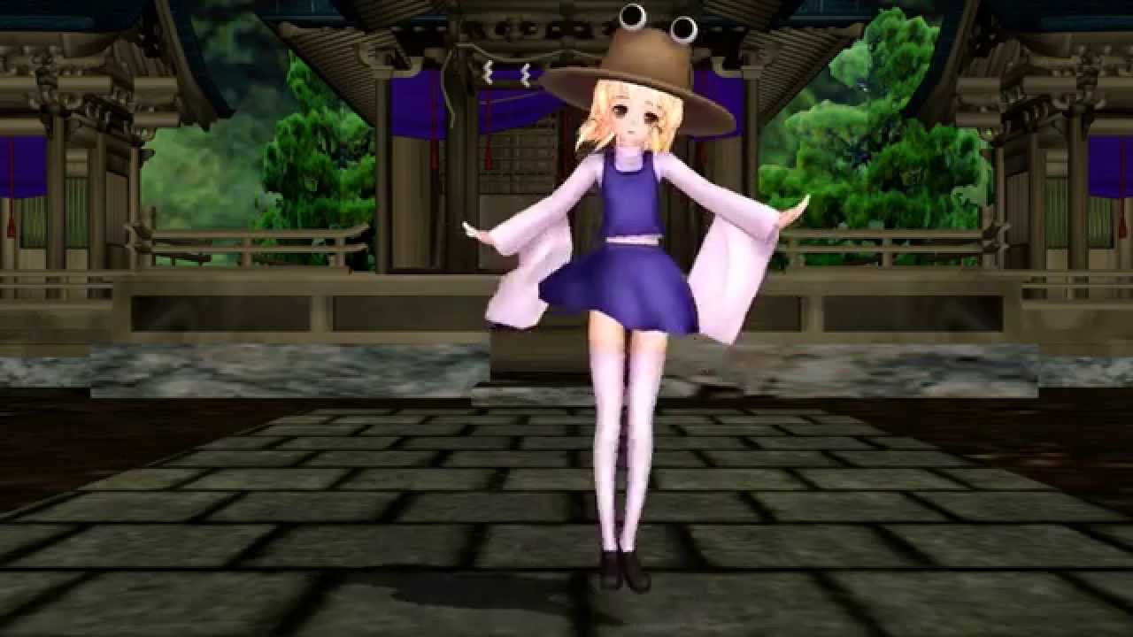 Mmd 諏訪子様でgalaxias Youtube