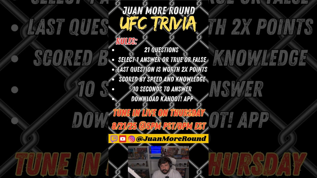 UFC Fan Casting Call | Trivia Night 