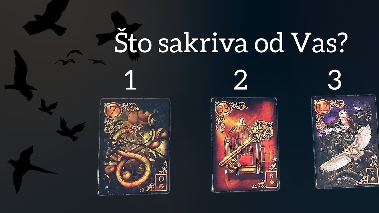 ŠTO SAKRIVA OD VAS - Odaberi Grupu - Tarot Čitanje / Što Vaš partner taji od Vas i zašto?