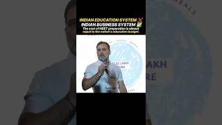 Indian Education System ❌ business ✅ #indians #education #bharat #warriormit #shorts
