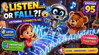Robo-Toto and the Listen-Learn Echo Bridge | kids cartoon | #kidsvideo #kidscartoon #kidsanimation