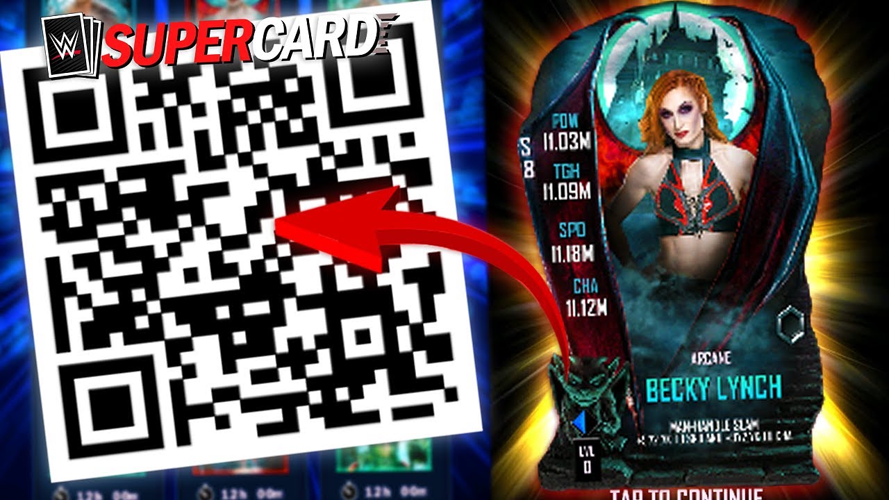 Wwe supercard season 8 qr codes