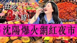 沈阳夜市天花板！狂吃仨小时，居然只是冰山一角？|Chinese Food|ShenYang night market|