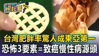 台灣肥胖率成「東亞第一」！醫警告：糖油鈉是致癌慢性病源頭【東森醫起看】