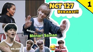 Gaada obat! NCT 127 Belajar Menari Saman  [SUB-INDO]