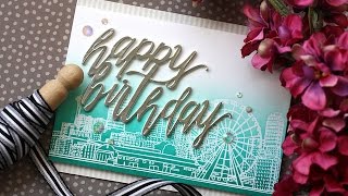 Altenew-Sketchy Cities Birthday screenshot 2