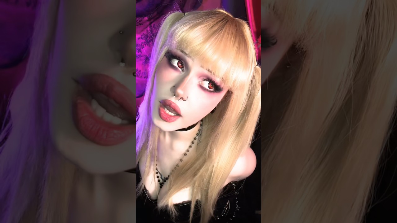 I sacrifice myself to you #cosplay #makeup #deathnote #misaamane #misamisa #anime #manga