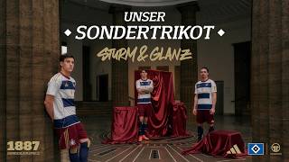 Sturm und Glanz: Das HSV-Sondertrikot zu 1887 Bundesliga-Spielen